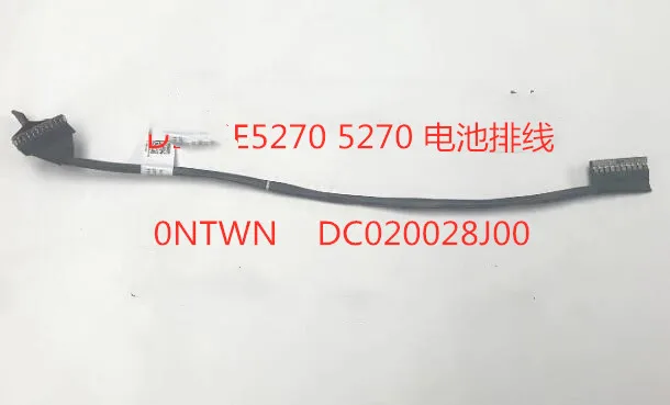 Новый кабель для аккумулятора Dell E5270 5270 0NTWN DC020028J00 Компьютерные кабели и разъемы  | Отзывы и видеообзор -4000878841563