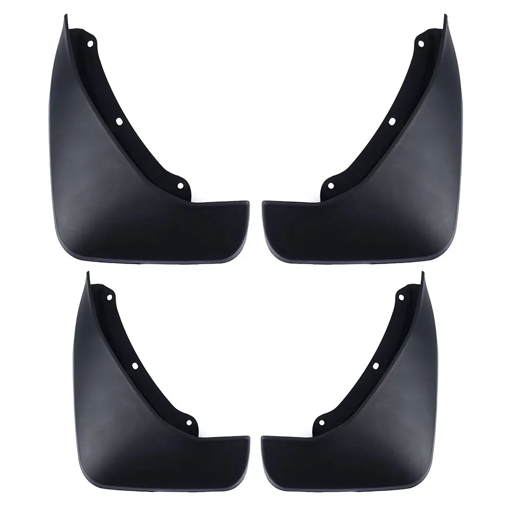 

4Pcs Car Mudguard Fender Auto Tail Fender Sunscreen Car Front Rear Mud Flaps Splashproof Durable