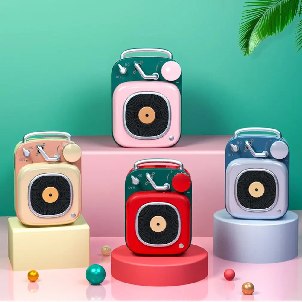 HM20 портативный динамик с усиленным басом из цинкового сплава высокомощный