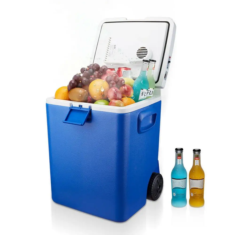 30 л 12 В портативный автомобильный дорожный холодильник кулер и обогреватель мини