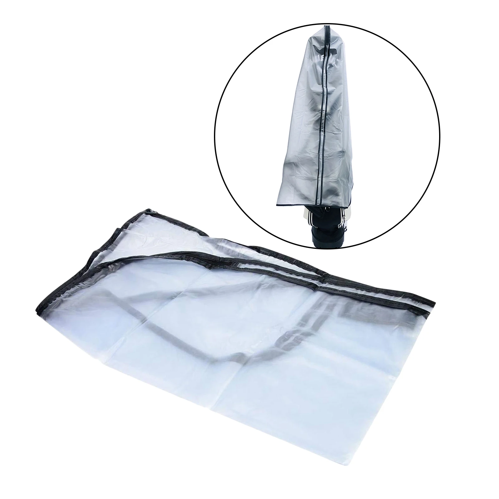 

Waterproof Clear Golf Cart/Trolley Bag Rain Cover Rain Protection Cover