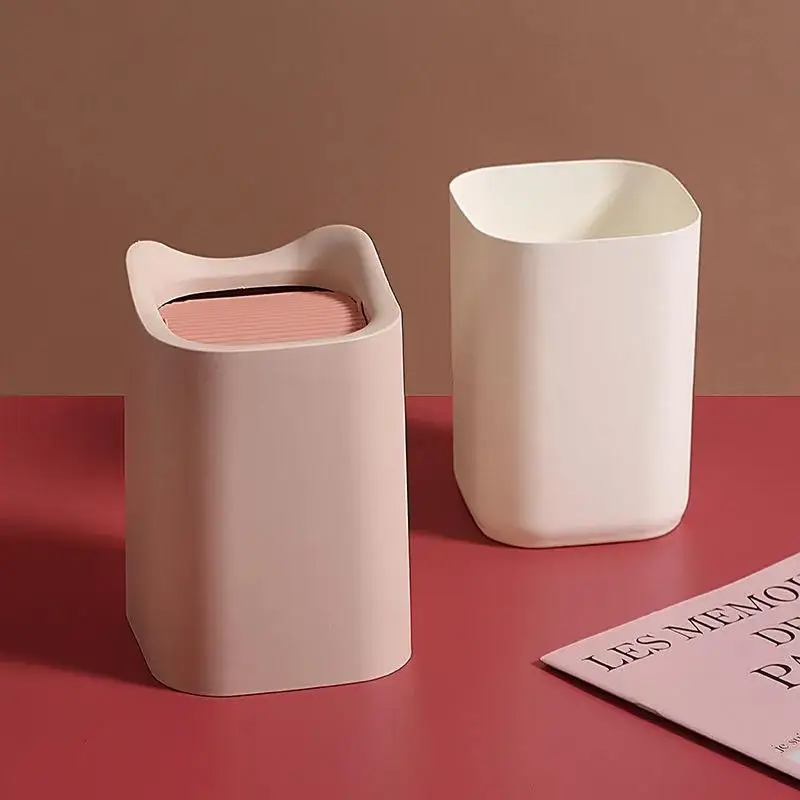 Настольная корзина для мусора в скандинавском стиле офиса спальни прикроватная