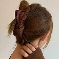 high quality hair clips women hair accessories large hair clamps shark clamps matte fashion