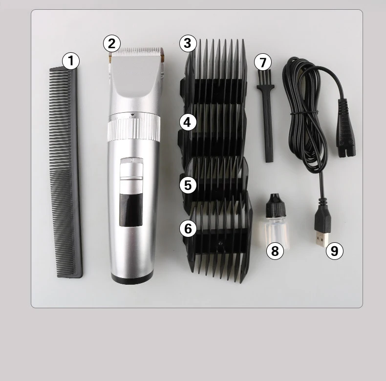 

Electric barber machine barber cordless barber professional full set of male barber barber LED display