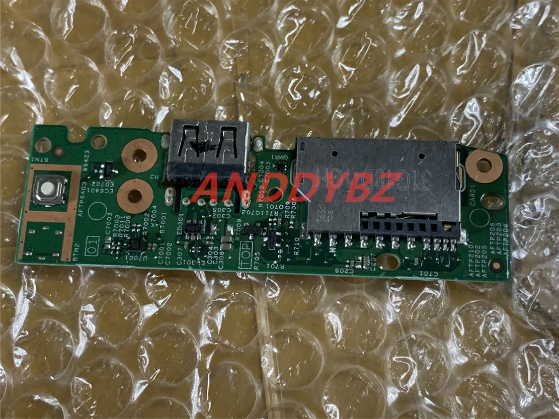 

For Dell Inspiron 14 (5482) 02y03w 2-in-1 Power Supply Board 2y03w 02y03w CN-02Y03W BENSOLO IO BOARD tested good