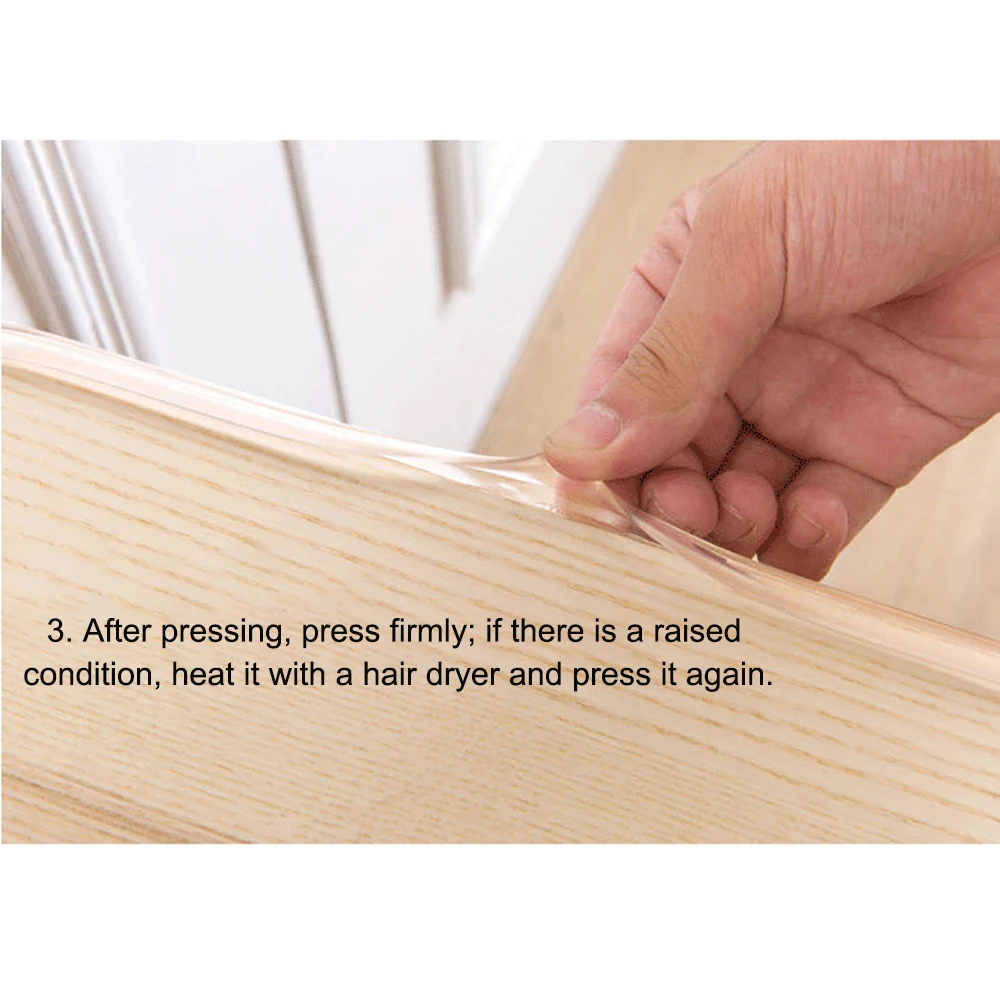 Прозрачные защитные края стола безопасная защита углов полоса бампер