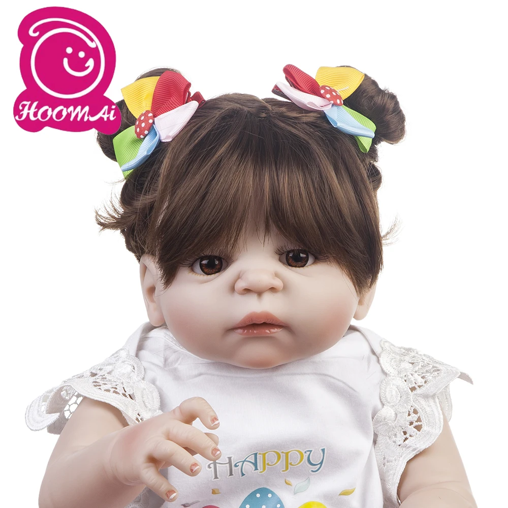 Новая прическа кукла для девочки полностью силиконовая Реалистичная Bebes Reborn Princess