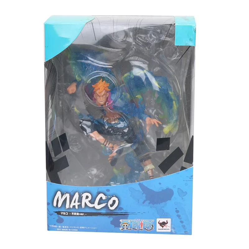 3524 18 Marco box Аниме одна фигурка Шанкс фигурка Санджи Сабо Боа Хэнкок Трафальгар Ло одна деталь Марко Битва вер. ПВХ модель рождественские подарки - Цвет: 3524 18 Marco box
