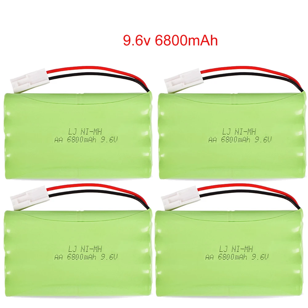 

4pcs/lot 9.6V 6800mAh Remote Control Toys Electric toy security facilities electric toy NI-CD AA battery group for rc car