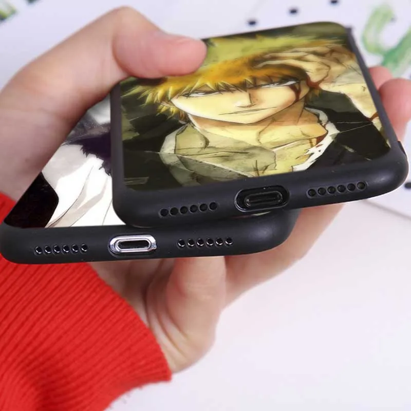 Чехол для телефона iPhone 11 pro max 7 XR X 6S 8 XS MAX 6 plus SE 5s Мягкий силиконовый чехол аниме