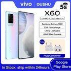 В наличии 5G vivo X60 изогнутого экрана версия NFC Samsung Exynos 1080 8 Гб 256 6,56 
