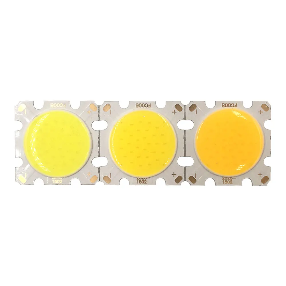 Dropshippg 10pcs 10W 15W 20W 30W COB LED 28mm Square Shape 20mm Round Emitting Light Warm Natural Cold White Lamp 30V 45V | Лампы и