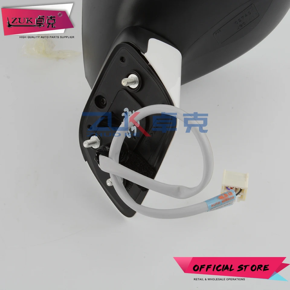 ZUK Left Right Outer Rearview Mirror Assy For HONDA CIVIC FB2 FB3 FB4 FB6 2012 2013 2014 2015 5-PINS With LED Turn Signal Lamp | Автомобили