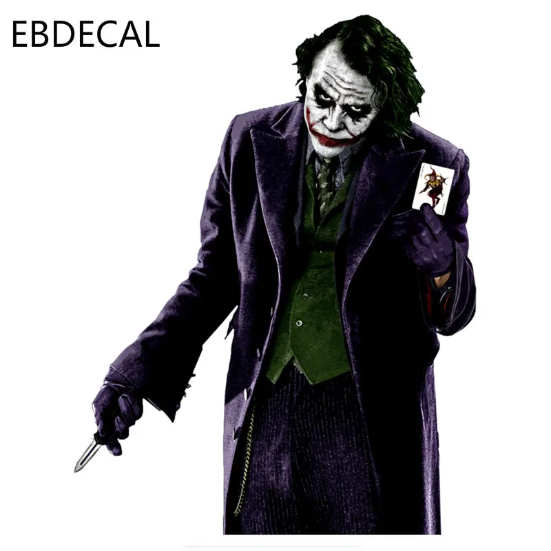 Ebdeckle Джокер Почему так крупная машина бампер окно настенные переводные наклейки