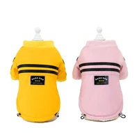 pet clothing two legged dog clothes autumn and winter sports two legged cotton cloth pet clothes winter cotton padded jacket