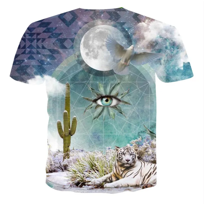 

Boys and girls 3D printed T-shirts, customized short-sleeved cute and fun childrens T-shirts, fashionable casual wear for summe