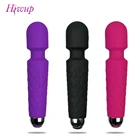 Мощные Вибраторы с USB-зарядкой, большой женский Массажер для точки G, Стимулятор клитора, интимные игрушки для взрослых женщин