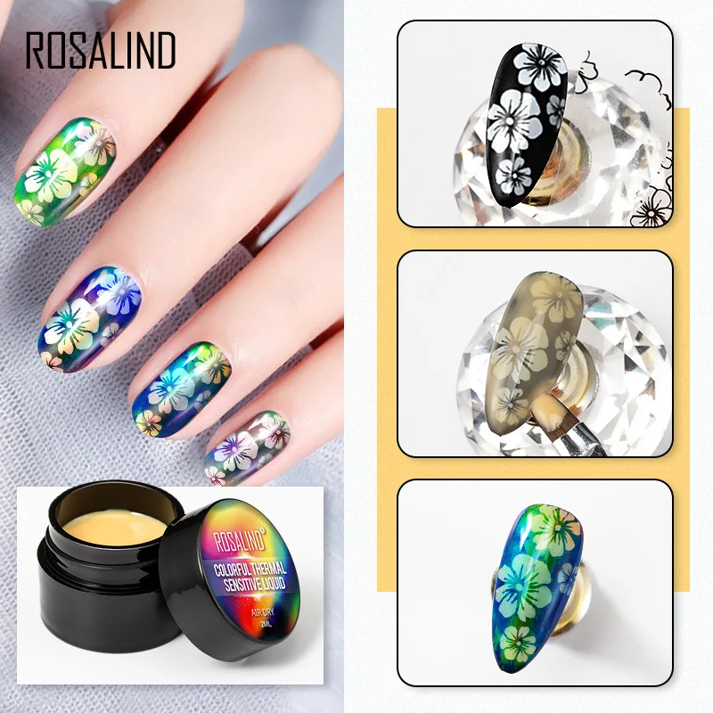 

Гель-лак для ногтей, меняющий цвет под воздействием температуры