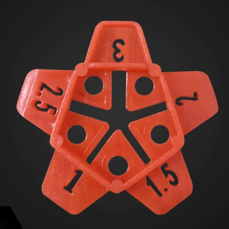 

Removable Wall Tiles Ceramic Locator Cross Tile Leveling System Floor Construction Tools Reuse 50pcs
