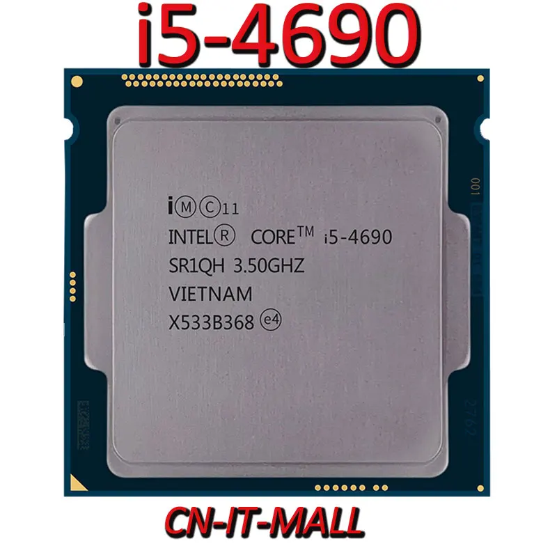 

Intel Core i5-4690 CPU 3.5GHz 6MB Cache 4 Cores 4 Threads LGA1150 Processor