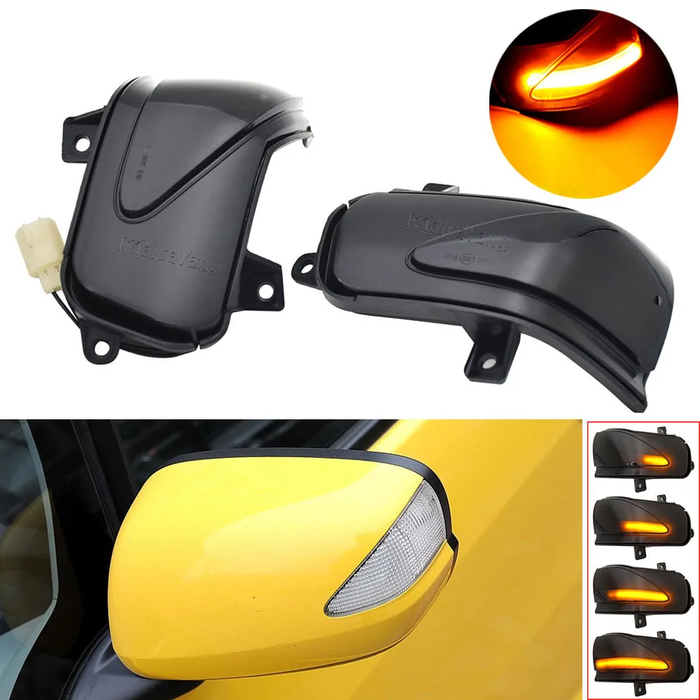 

2X Rearview Mirror Indicator Lamp For FIT Jazz GE6/GE8 Hybrid GP1 Dynamic LED Turn Signal Light For Honda Insight ZE2 2013-2014
