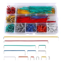 840pcs jumper wire kit 14 lengths assorted jumper wire 2 125mm for breadboard prototyping solder circuits with free box