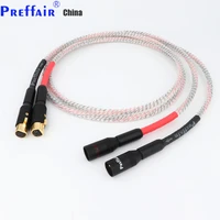 pair high quality valhalla series audio interconnect cable hifi balance audio cable