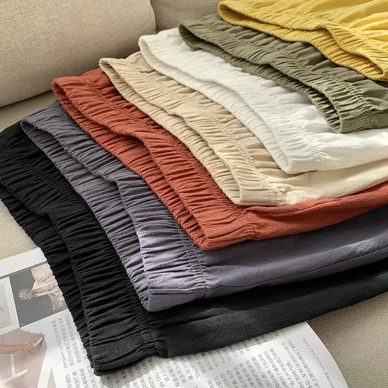 Весна-Осень 2020 домашние брюки новинка женские свободные тонкие штаны из