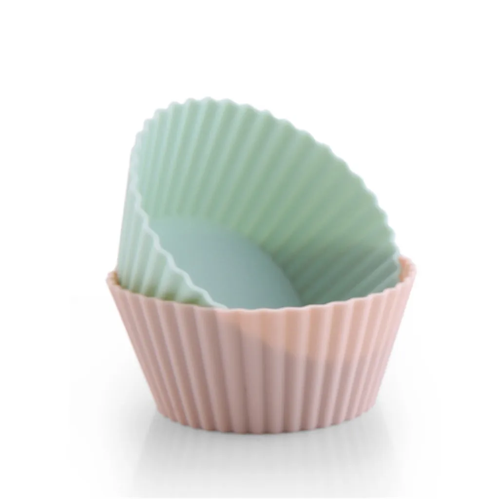 6 шт. бумажные вкладыши для кексов чехлы маффинов чашка торт луна коробка торта