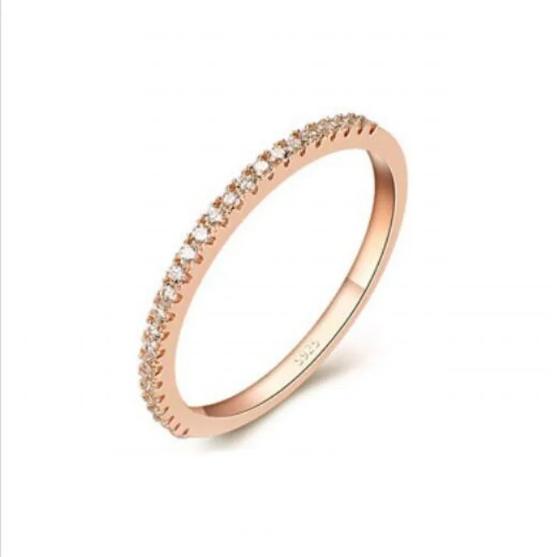 Модные оригинальные кольца из 100% стерлингового серебра 925 пробы для женщин