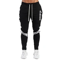 2021 new fashion brand printed mens patchwork fleece sports trousers fitness jogging pants autumn and winter casual hot pants