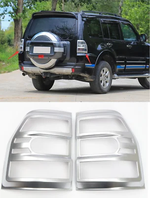 

Rear Tail Light Lamp Cover Trim 2pcs For Mitsubishi Pajero / Shogun V80 07-19