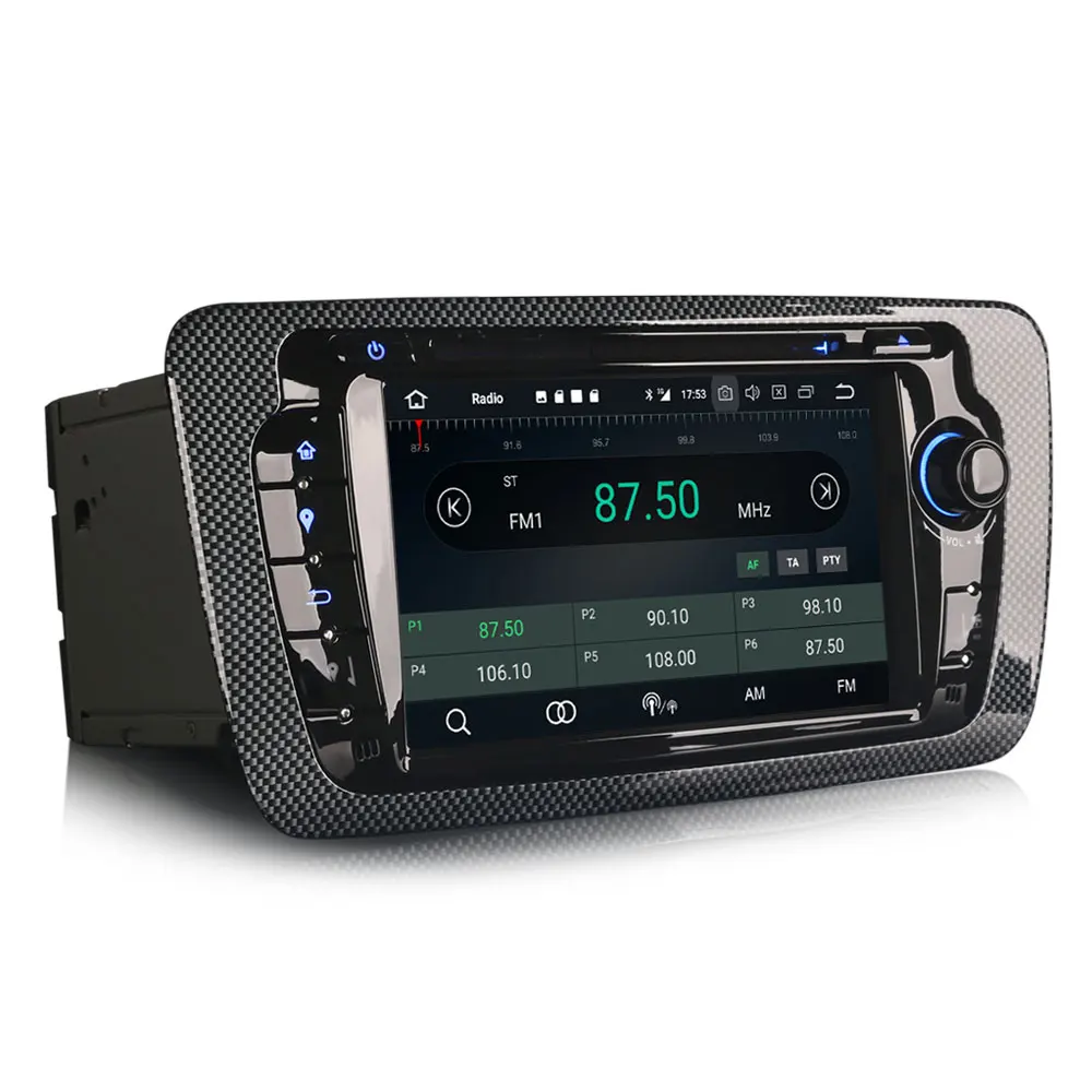 Автомобильный мультимедийный плеер 7 &quotAndroid 10 0 OS DVD навигация GPS радио система для