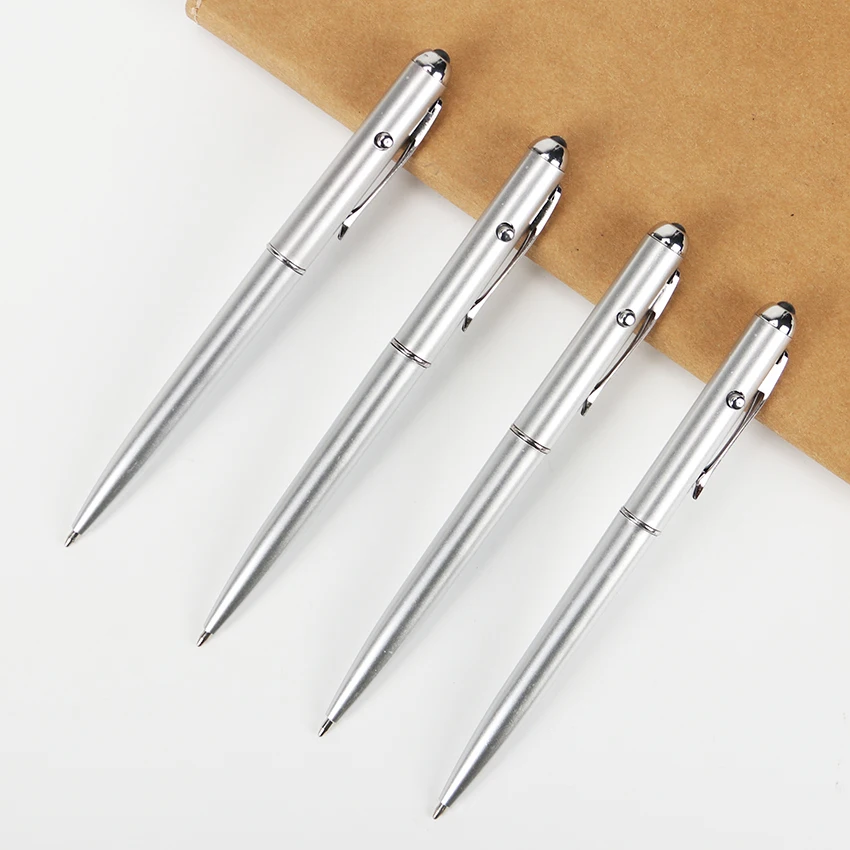 

1PC Plastic Material Invisible Ink Pen Novelty Ballpoint Pens New Office School Supplies With Uv Light Magic Secret Ballpoin