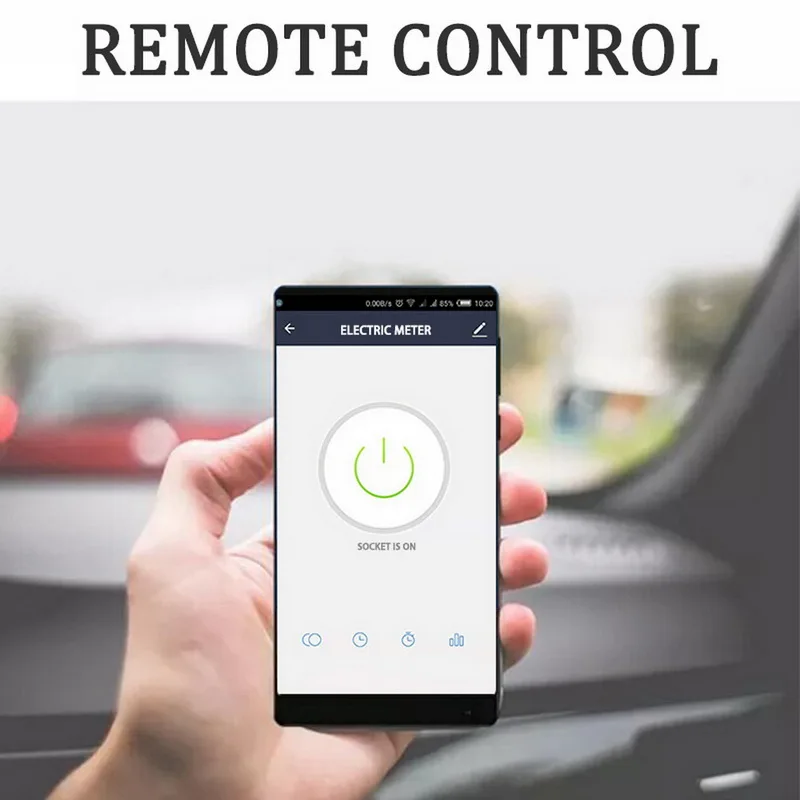 

Sonoff R2, 60-80A Power Energy Meter Monitor Wireless WiFi Switch with Timing Sharing Function Remote Control Smart Home