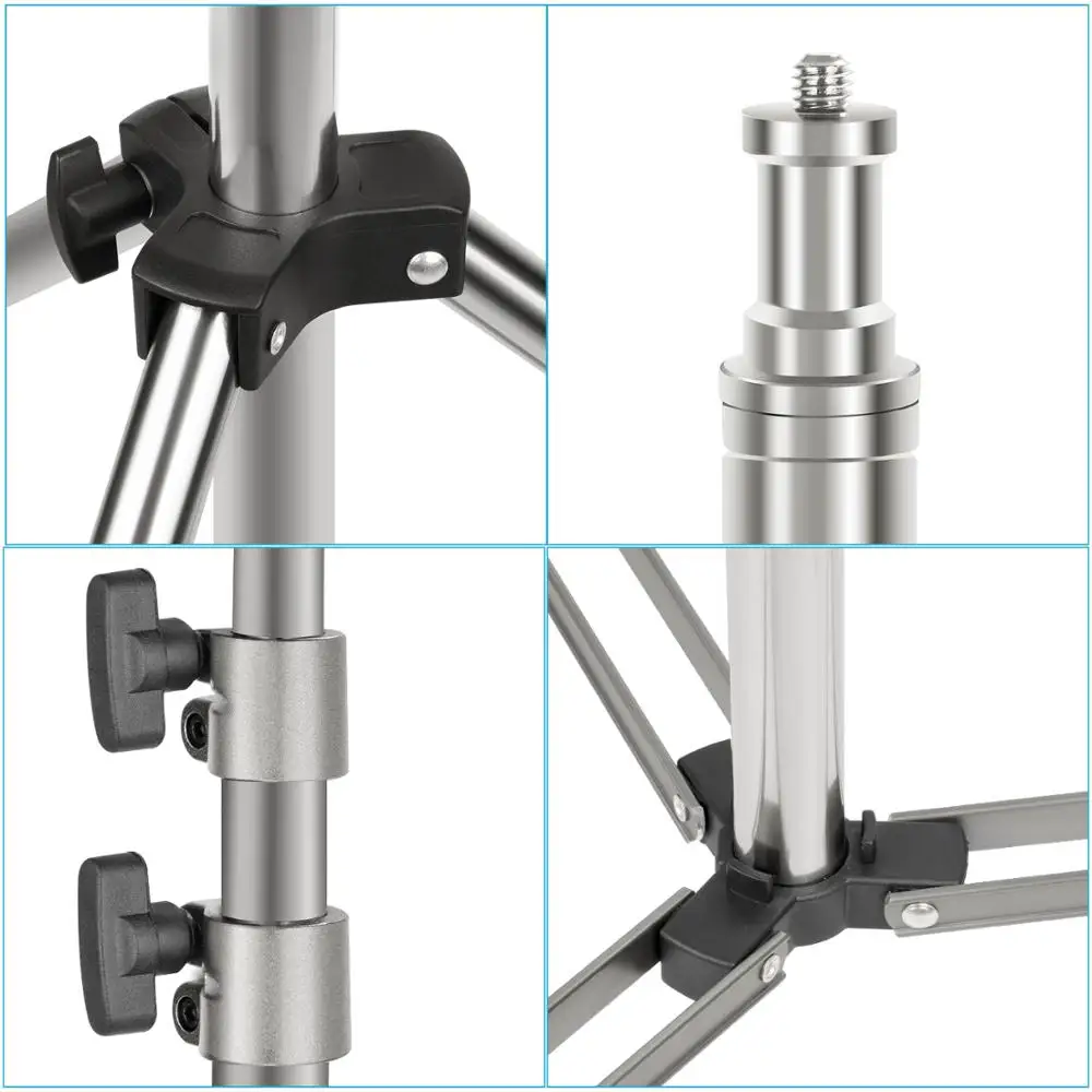 Светодиодный светильник Neewer s 660 видео со стойкой из нержавеющей стали 200 см