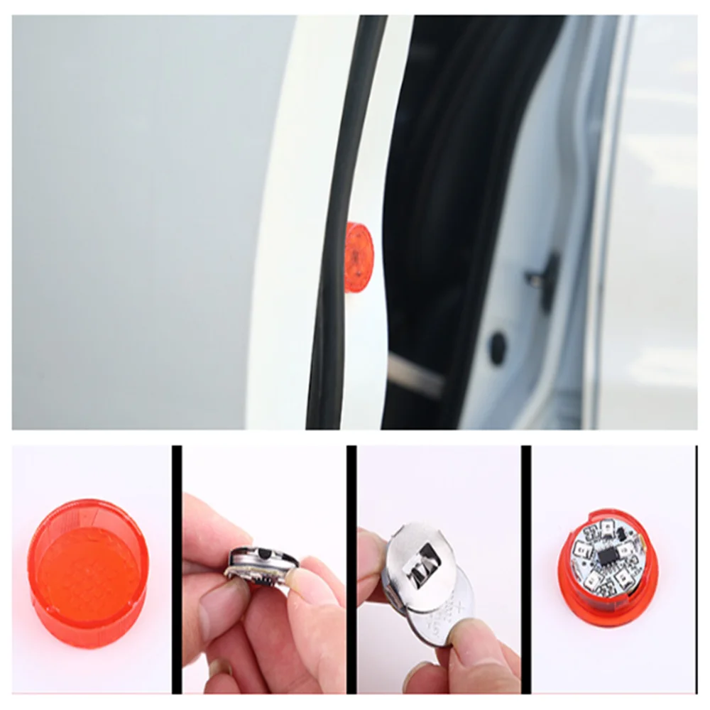 Автомобильные светодиодные сигнальные огни для дверей Fiat FCC4 500e Viaggio Strada 500C Freemont