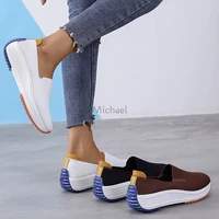 women sneakers 2021 fashion woman mesh breathable casual female comfortable sneakers flat heel solid color light shoes