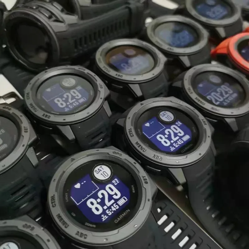 Спортивные часы Garmin Instinct мониторинг пульса бег GPS Beidou уличные б/у Восстановленный