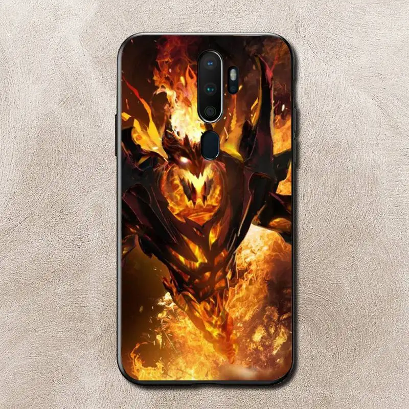 TOPLBPCS Shadow Fiend Dota 2 чехол для телефона Vivo Y91C Y11 17 19 67 81 Oppo A9 2020 Realme c3 | Мобильные