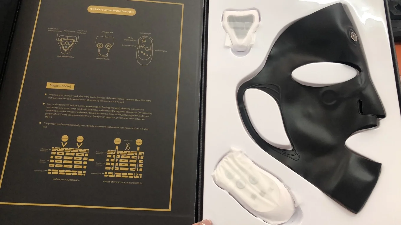 

Electronic mask, charging massager, beauty maintenance instrument, home tester