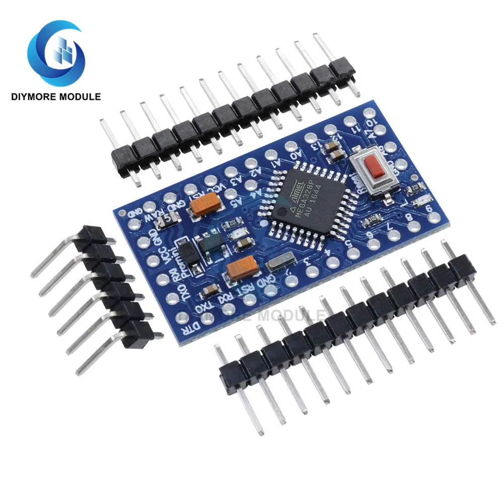 Pro mini Atmega328P Microcontroller Board 3.3V 8MHZ for Arduino Emulator Evaluation Program System Development Tools | Электронные
