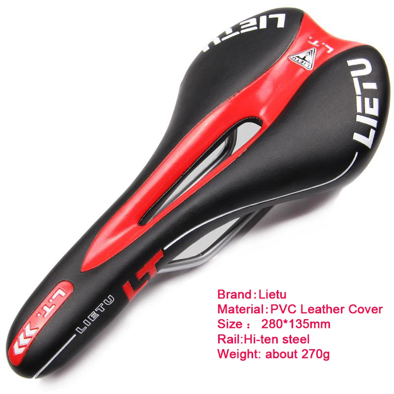 Model 1 Black red В свободном доступе! Седло для велосипеда, велосипедное седло, полое дизайнерское сиденье для подушки, hi-ten, стальная направляющая, горная дорога, велосипед, MTB, седло, CR-MO, седло - Цвет: Model 1 Black red
