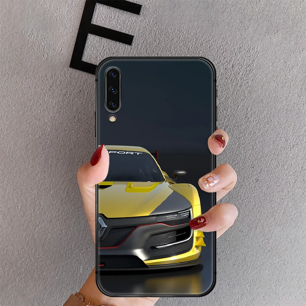 

French Car Renault Phone Case Cover For Samsung Galaxy A 10 20 40 50 51 70 71 20E 21S 30 30SS Black Tpu Cover