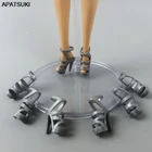 5 паралот, модная обувь для кукол Барби случайного цвета, сандалии для кукол 11,5 дюйма, аксессуары для кукол BJD, детские игрушки для детей