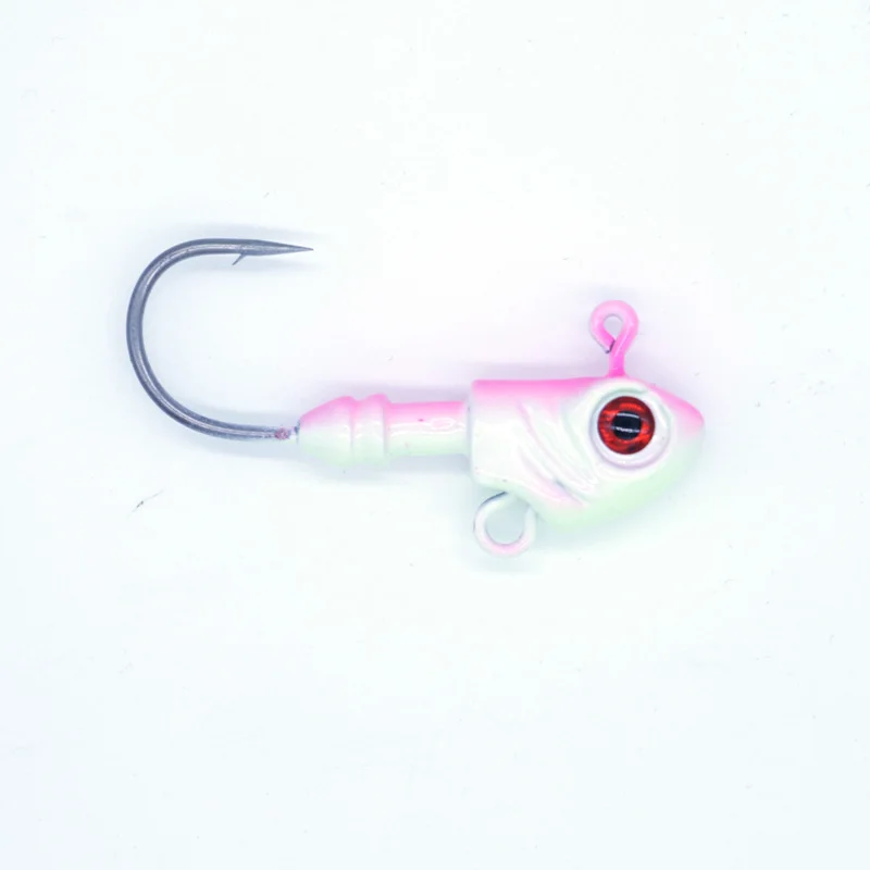 D 1PCS Fishing lure hook 10g-43g lead fish jig head peche carpe gancho de pesca carp fishing hooks tackle tolls accessories - Цвет: D