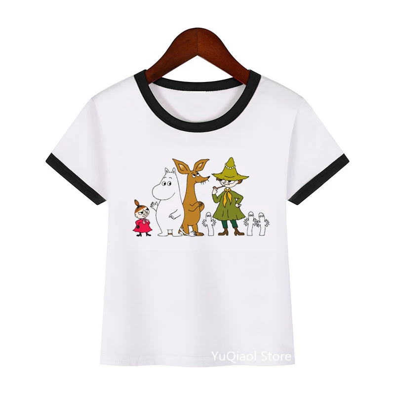Camiseta Harajuku kawaii de dibujos animados para ni&ntilde;os, ropa de verano para beb&eacute;s, ni&ntilde;os y ni&ntilde;as-0