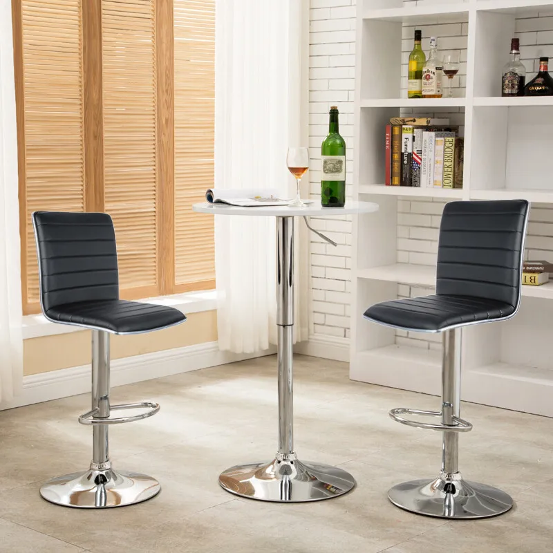 2 шт. регулируемые шарнирные барные стулья| |