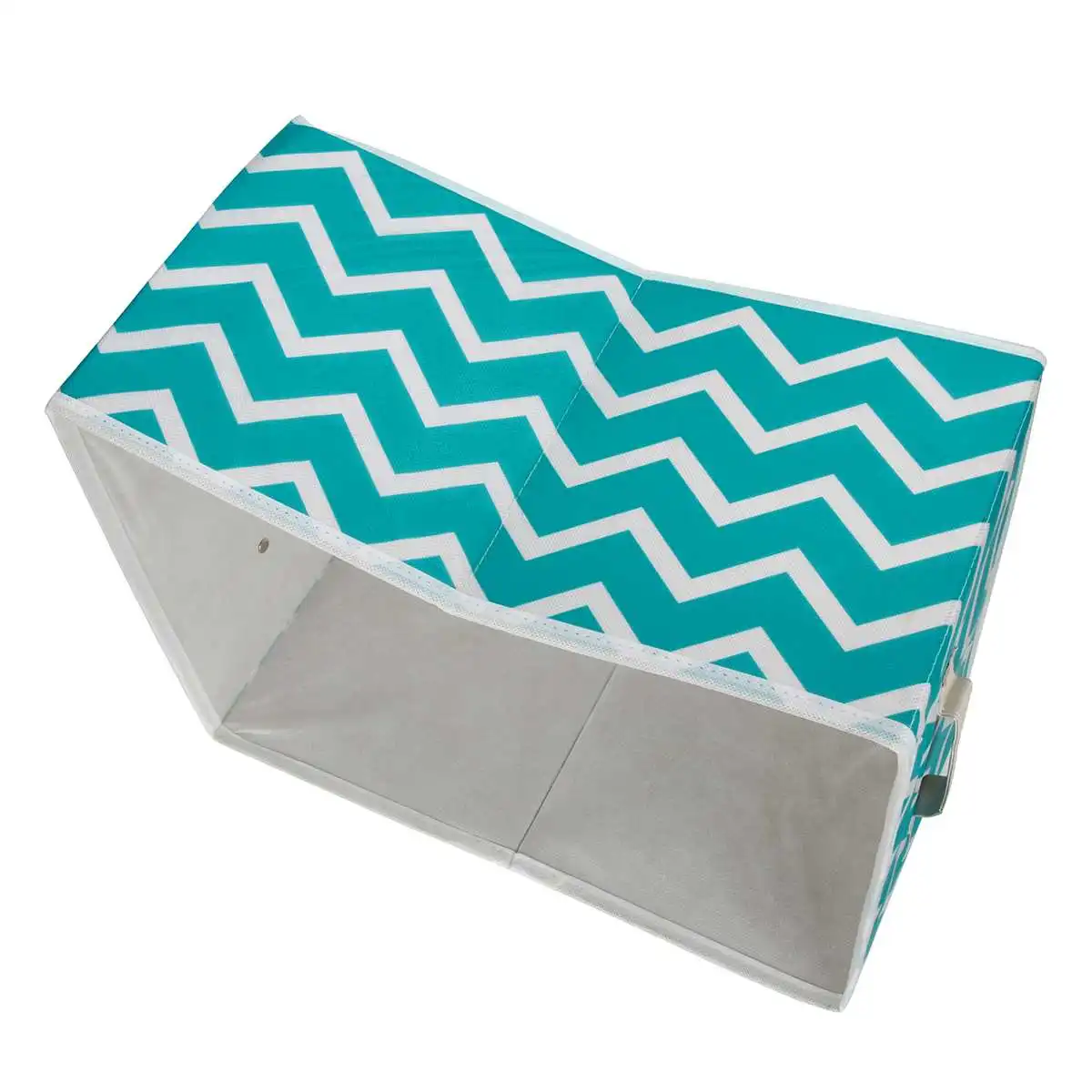 

4Pack/Set Large Folding Linen Fabric Storage Basket Kids Toys Storage Box Clothes Storage Bag Organizer Holder with Handle