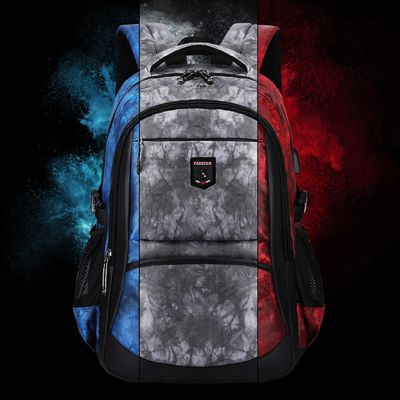 Мужской рюкзак для ноутбука диагональю 17 дюймов деловых поездок 15 6 дюйма с usb